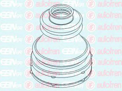 AUTOFREN SEINSA D8534 Комплект пылника, приводной вал