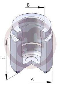 AUTOFREN SEINSA D025125 Поршень, корпус скобы тормоза