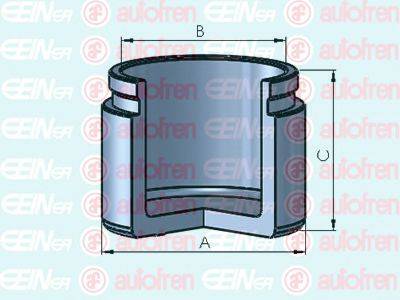 AUTOFREN SEINSA D025355 Поршень, корпус скобы тормоза