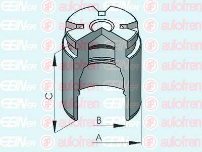 AUTOFREN SEINSA D025530 Поршень, корпус скобы тормоза