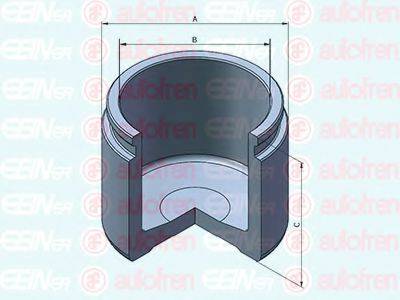 AUTOFREN SEINSA D025505 Поршень, корпус скобы тормоза