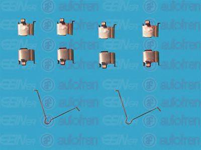 AUTOFREN SEINSA D42350A Комплектующие, колодки дискового тормоза