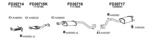 VENEPORTE 300108 Система выпуска ОГ