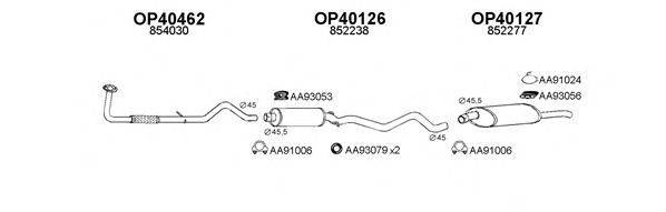 VENEPORTE 400134 Система выпуска ОГ