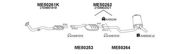 VENEPORTE 500088 Система выпуска ОГ