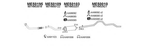 VENEPORTE 500216 Система выпуска ОГ