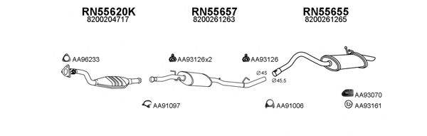 VENEPORTE 550128 Система выпуска ОГ