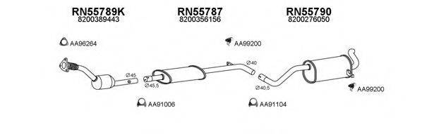 VENEPORTE 550373 Система выпуска ОГ