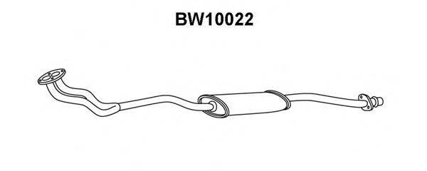 VENEPORTE BW10022 Предглушитель выхлопных газов