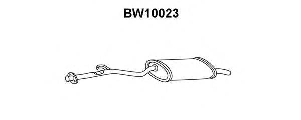 VENEPORTE BW10023 Глушитель выхлопных газов конечный