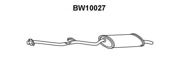 VENEPORTE BW10027 Глушитель выхлопных газов конечный