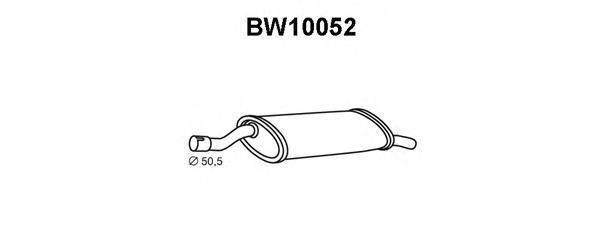 VENEPORTE BW10052 Глушитель выхлопных газов конечный