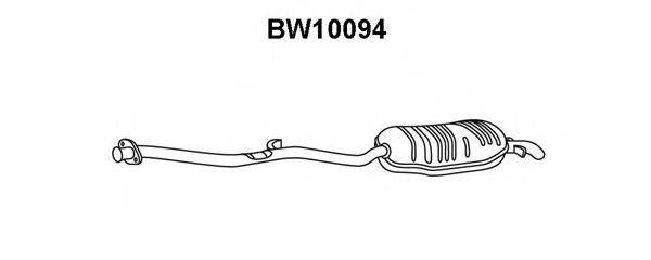 VENEPORTE BW10094 Глушитель выхлопных газов конечный