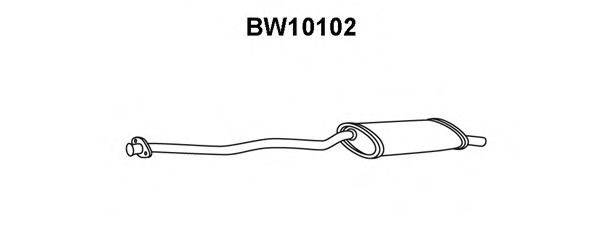 VENEPORTE BW10102 Глушитель выхлопных газов конечный