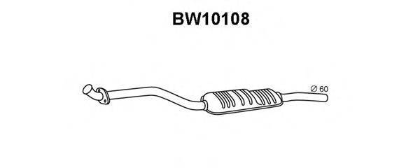 VENEPORTE BW10108 Предглушитель выхлопных газов