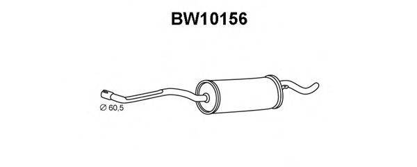 VENEPORTE BW10156 Глушитель выхлопных газов конечный