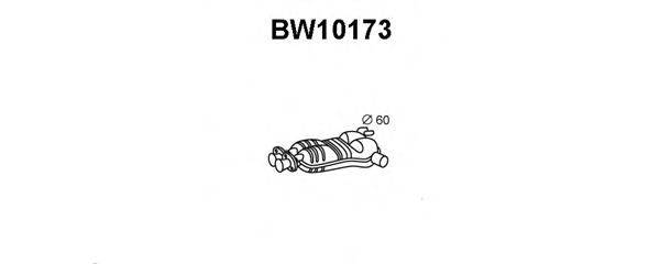 VENEPORTE BW10173 Средний глушитель выхлопных газов