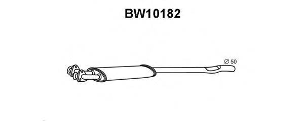 VENEPORTE BW10182 Предглушитель выхлопных газов