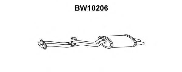 VENEPORTE BW10206 Глушитель выхлопных газов конечный