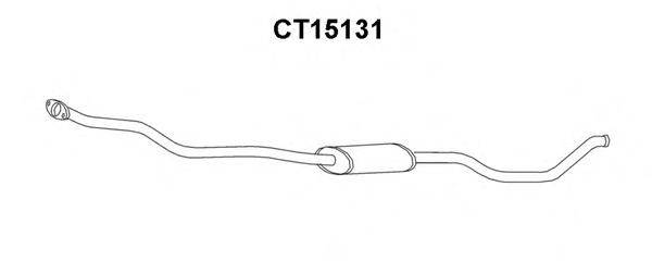 VENEPORTE CT15131 Предглушитель выхлопных газов