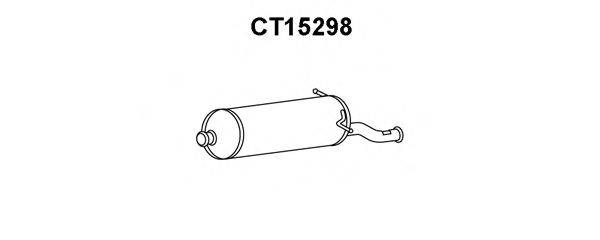 VENEPORTE CT15298 Глушитель выхлопных газов конечный