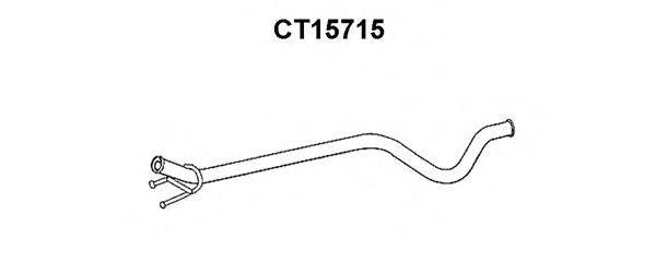 VENEPORTE CT15715 Труба выхлопного газа