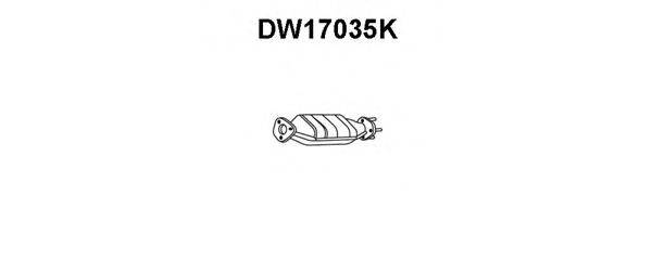 VENEPORTE DW17035K Катализатор