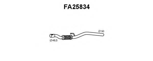 VENEPORTE FA25834 Труба выхлопного газа