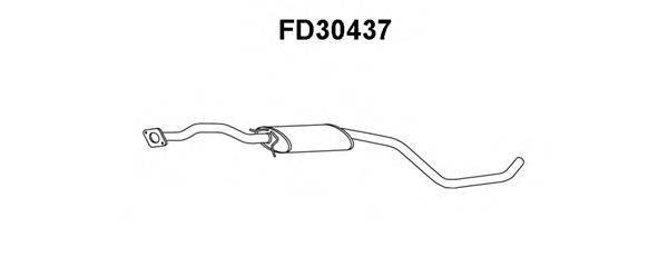 VENEPORTE FD30437 Предглушитель выхлопных газов