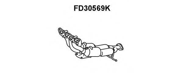 VENEPORTE FD30569K Катализатор коллектора