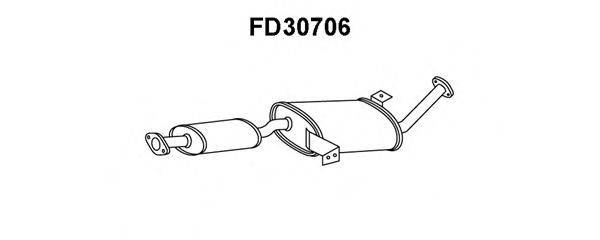 VENEPORTE FD30706 Предглушитель выхлопных газов