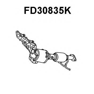 VENEPORTE FD30835K Катализатор коллектора