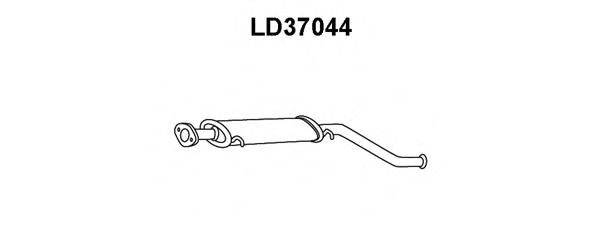 VENEPORTE LD37044 Предглушитель выхлопных газов