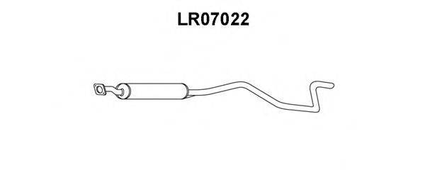 VENEPORTE LR07022 Предглушитель выхлопных газов