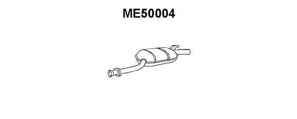 VENEPORTE ME50004 Средний глушитель выхлопных газов