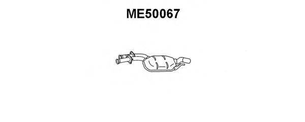 VENEPORTE ME50067 Средний глушитель выхлопных газов