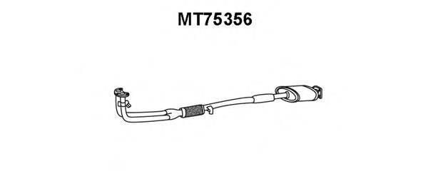 VENEPORTE MT75356 Предглушитель выхлопных газов