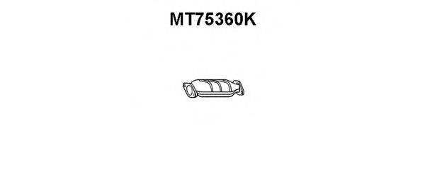 VENEPORTE MT75360K Катализатор