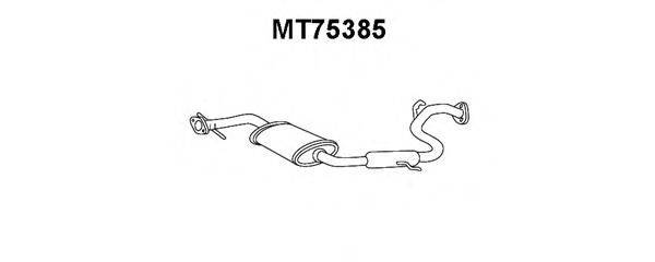 VENEPORTE MT75385 Предглушитель выхлопных газов