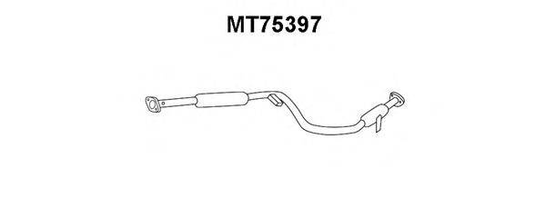 VENEPORTE MT75397 Предглушитель выхлопных газов