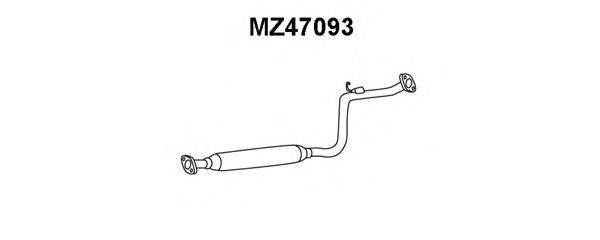 VENEPORTE MZ47093 Предглушитель выхлопных газов