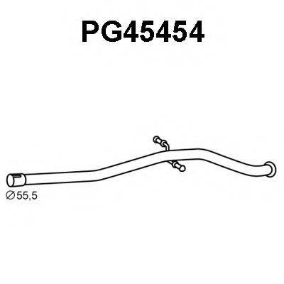 VENEPORTE PG45454 Ремонтная трубка, катализатор