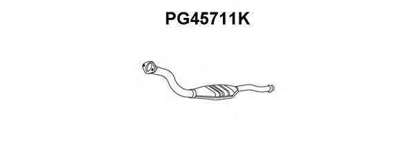 VENEPORTE PG45711K Катализатор