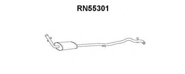 VENEPORTE RN55301 Средний глушитель выхлопных газов