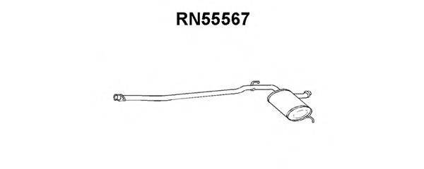 VENEPORTE RN55567 Предглушитель выхлопных газов