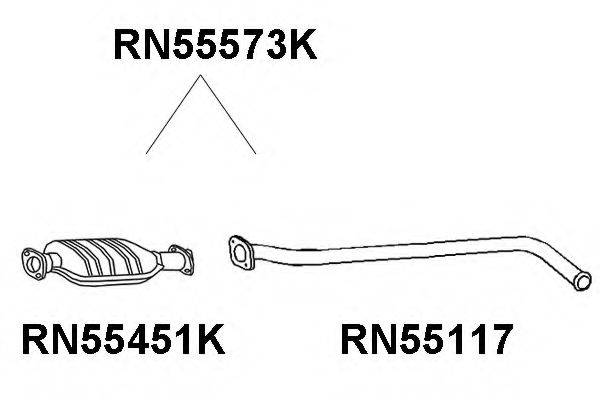 VENEPORTE RN55573K Катализатор