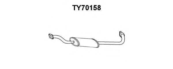 VENEPORTE TY70158 Предглушитель выхлопных газов