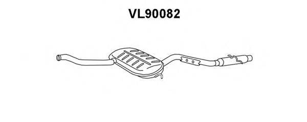 VENEPORTE VL90082 Глушитель выхлопных газов конечный