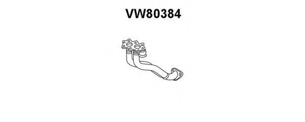 VENEPORTE VW80384 Труба выхлопного газа