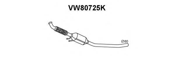 VENEPORTE VW80725K Катализатор